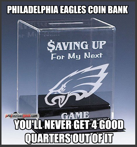 Eagles Coin Bank