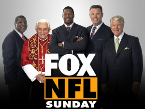 POPE BENEDICT RETIRES TO JOIN FOX NFL SUNDAY
