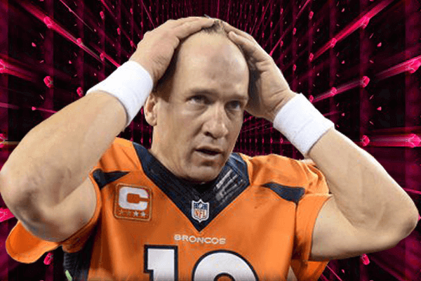 Peyton Manning Gets A Message
