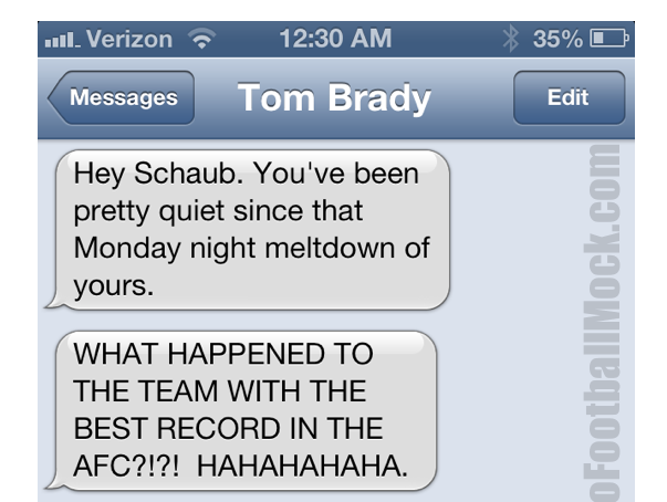 Tom Brady Texts
