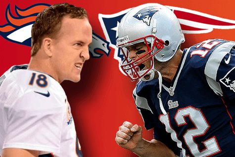 Tom Brady and Peyton Manning Get Ready For the AFC Championship Game