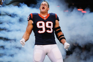 Clause In New Contract Stipulates That J.J. Watt Is Now Texans Starting QB